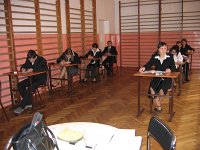6) 24.04.2007 - Egzamin gimnazjalny
